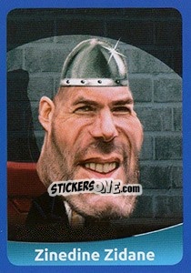 Sticker Zinedine Zidane