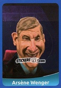 Sticker Arsène Wenger - FootballFan 2016 n. 107 - Simulacija