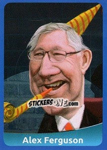 Sticker Alex Ferguson - FootballFan 2016 n. 109 - Simulacija