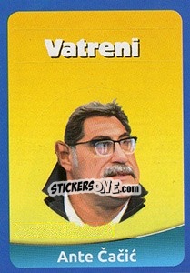 Sticker Slogan / Ante Cacic - FootballFan 2016 n. 113 - Simulacija