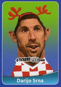 Sticker Darijo Srna - FootballFan 2016 n. 115 - Simulacija