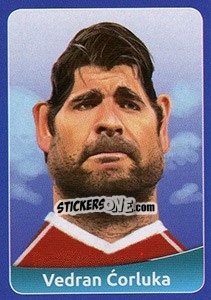 Sticker Vedran Corluka - FootballFan 2016 - Simulacija