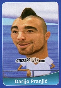 Sticker Danijel Pranjic - FootballFan 2016 n. 119 - Simulacija