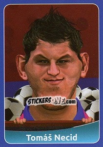 Sticker Tomáš Necid - FootballFan 2016 n. 128 - Simulacija