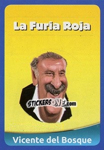 Sticker Slogan / Vicente del Bosque - FootballFan 2016 n. 129 - Simulacija