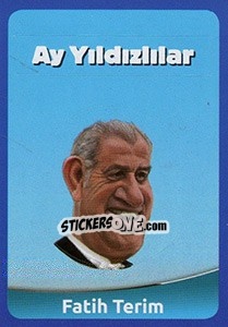 Figurina Slogan / Fatih Terim - FootballFan 2016 n. 137 - Simulacija