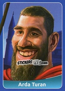 Sticker Arda Turan - FootballFan 2016 n. 142 - Simulacija