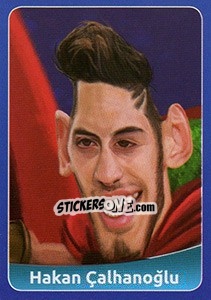 Sticker Hakan Çalhanoğlu - FootballFan 2016 - Simulacija