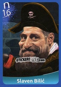 Figurina Slaven Bilic - FootballFan 2016 n. 148 - Simulacija