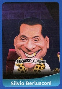 Sticker Silvio Berlusconi - FootballFan 2016 - Simulacija