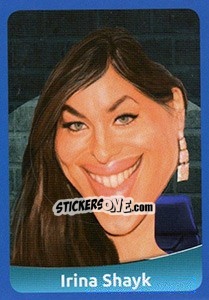 Sticker Irina Shayk - FootballFan 2016 n. 155 - Simulacija