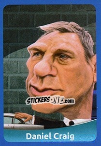 Sticker Daniel Craig - FootballFan 2016 n. 156 - Simulacija