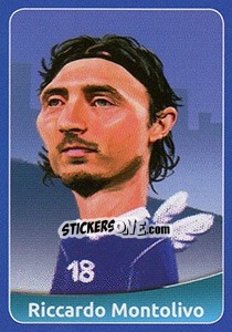 Figurina Riccardo Montolivo - FootballFan 2016 n. 166 - Simulacija
