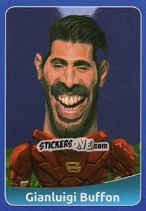 Sticker Gianluigi Buffon - FootballFan 2016 n. 167 - Simulacija