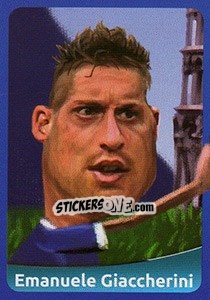 Sticker Emanuele Giaccherini - FootballFan 2016 n. 168 - Simulacija
