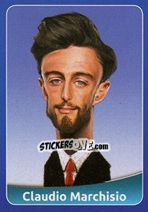 Sticker Claudio Marchisio - FootballFan 2016 n. 170 - Simulacija