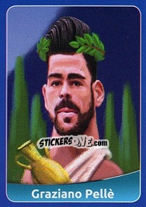 Sticker Graziano Pellè - FootballFan 2016 n. 172 - Simulacija