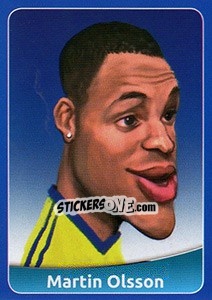 Sticker Martin Olsson - FootballFan 2016 n. 174 - Simulacija