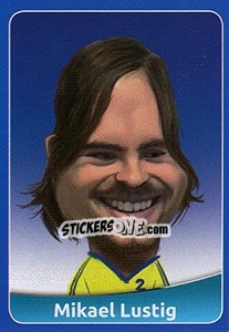 Sticker Mikael Lustig - FootballFan 2016 - Simulacija