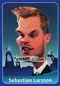 Sticker Sebastian Larsson - FootballFan 2016 n. 178 - Simulacija