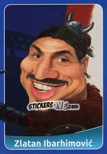 Sticker Zlatan Ibrahimovic - FootballFan 2016 n. 179 - Simulacija