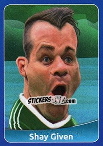 Sticker Shay Given - FootballFan 2016 n. 183 - Simulacija