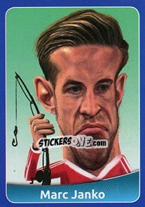 Sticker Marc Janko - FootballFan 2016 n. 188 - Simulacija