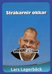 Sticker Lars Lagerbäck - FootballFan 2016 - Simulacija