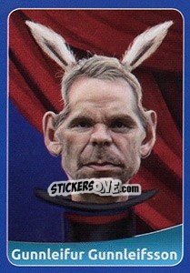 Sticker Gunnleifur Gunnleifsson - FootballFan 2016 - Simulacija