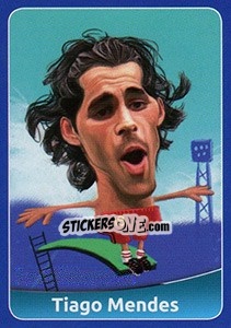 Sticker Tiago Mendes - FootballFan 2016 n. 198 - Simulacija
