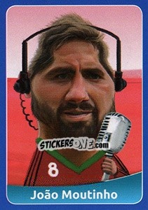 Sticker João Moutinho - FootballFan 2016 n. 200 - Simulacija