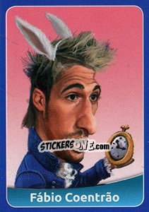 Sticker Fábio Coentrão - FootballFan 2016 n. 201 - Simulacija