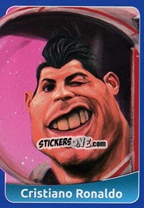 Sticker Cristiano Ronaldo - FootballFan 2016 n. 202 - Simulacija