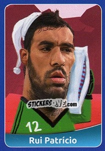 Sticker Rui Patrício - FootballFan 2016 n. 204 - Simulacija