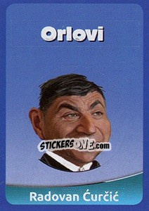 Sticker Slogan / Radovan Curcic - FootballFan 2016 n. 205 - Simulacija