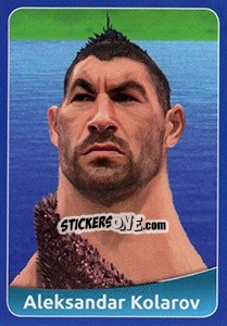 Sticker Aleksandar Kolarov - FootballFan 2016 n. 208 - Simulacija