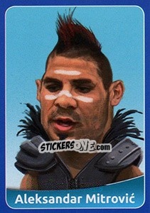 Sticker Aleksandar Mitrovic - FootballFan 2016 n. 212 - Simulacija