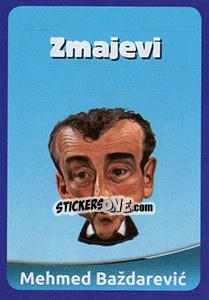 Figurina Slogan / Mehmed Baždarevic - FootballFan 2016 n. 213 - Simulacija