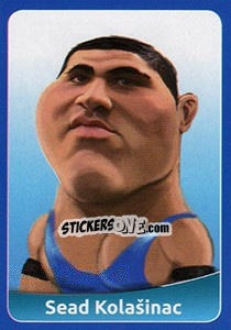 Sticker Sead Kolašinac - FootballFan 2016 n. 216 - Simulacija