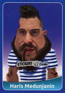 Sticker Haris Medunjanin - FootballFan 2016 n. 217 - Simulacija