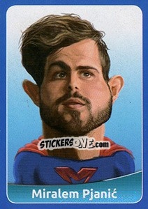 Figurina Miralem Pjanic - FootballFan 2016 - Simulacija