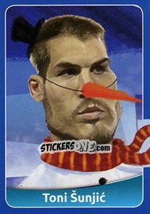 Figurina Toni Šunjic - FootballFan 2016 n. 220 - Simulacija