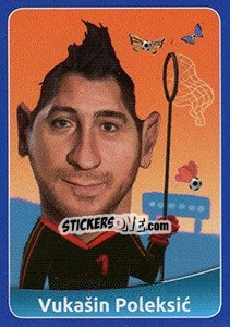 Sticker Vukašin Poleksic - FootballFan 2016 n. 222 - Simulacija