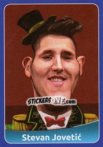 Sticker Stevan Jovetic - FootballFan 2016 n. 228 - Simulacija