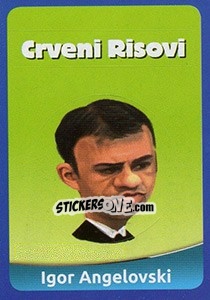 Sticker Slogan / Igor Angelovski - FootballFan 2016 - Simulacija