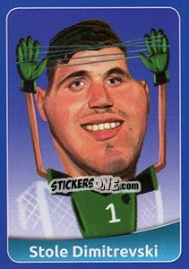 Sticker Stole Dimitrievski - FootballFan 2016 n. 230 - Simulacija