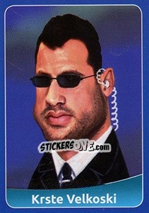 Sticker Krste Velkoski - FootballFan 2016 n. 233 - Simulacija