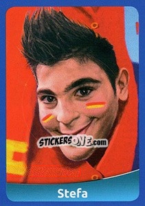 Sticker Stefa - FootballFan 2016 n. 238 - Simulacija