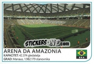 Figurina Arena Da Amazonia - Brazil 2014 - Rafo