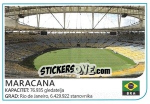 Sticker Maracana